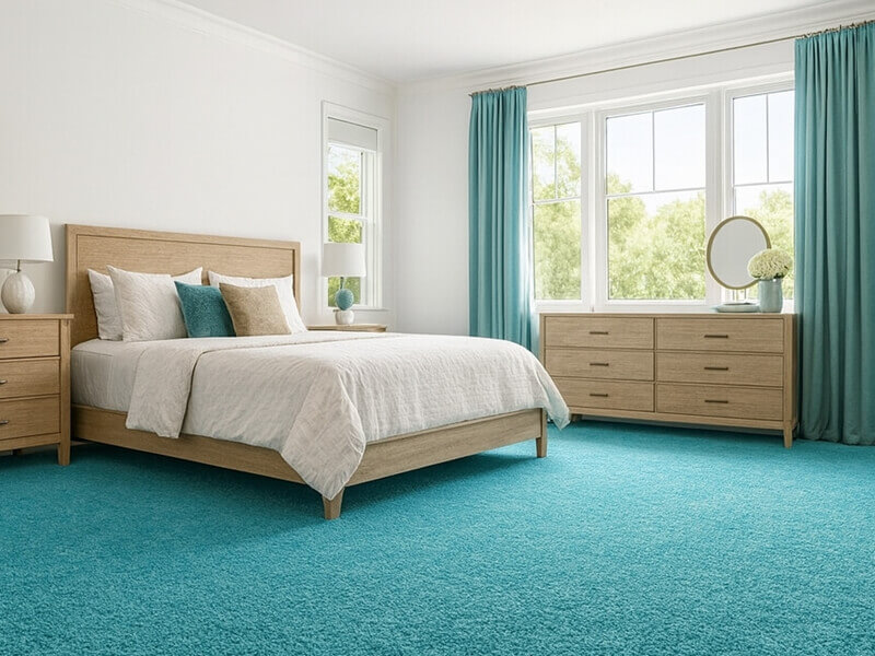 Transformative Teal na velké ploše